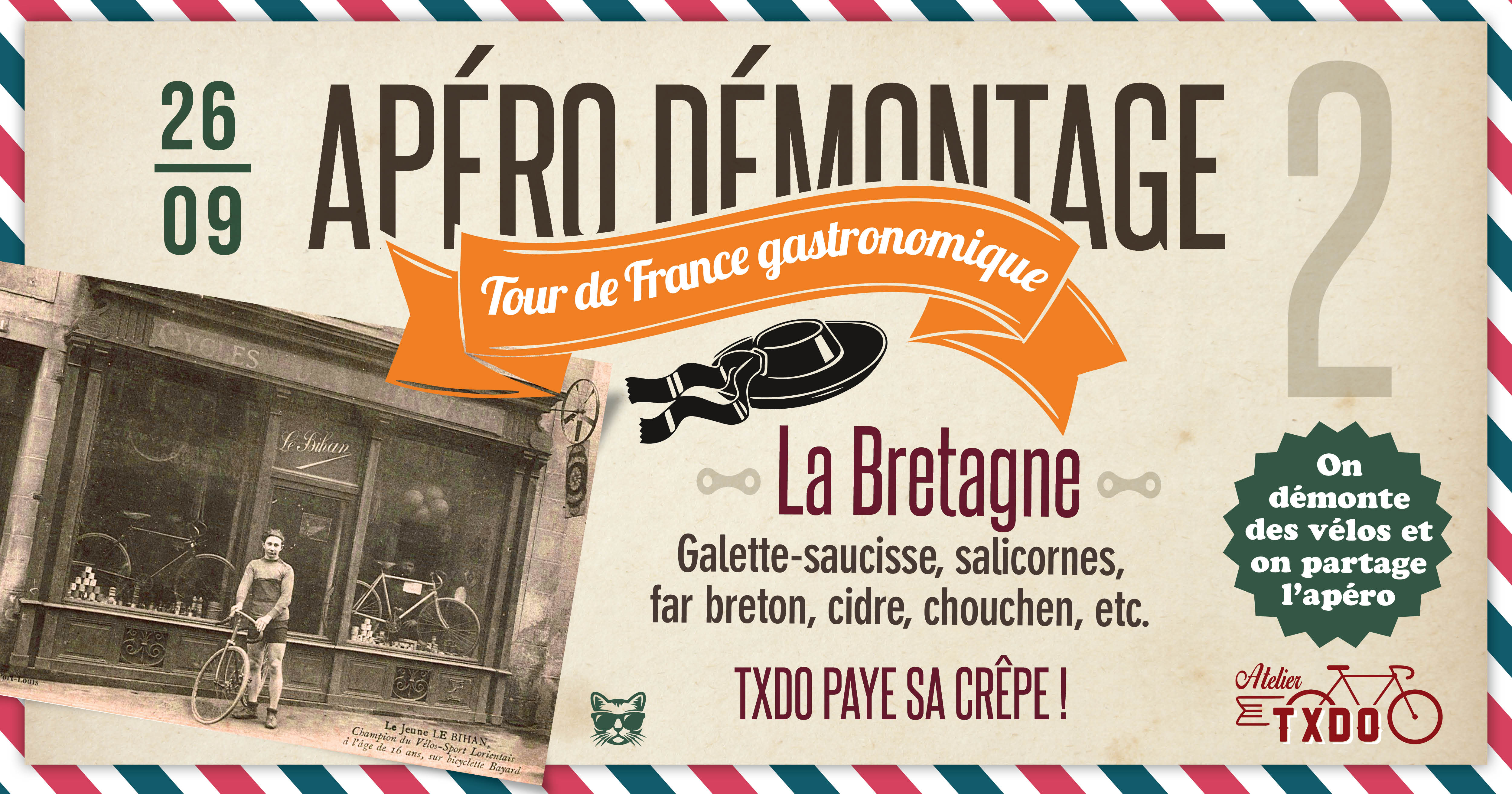 Apéro-démontage Breton – 26/09 – 18h