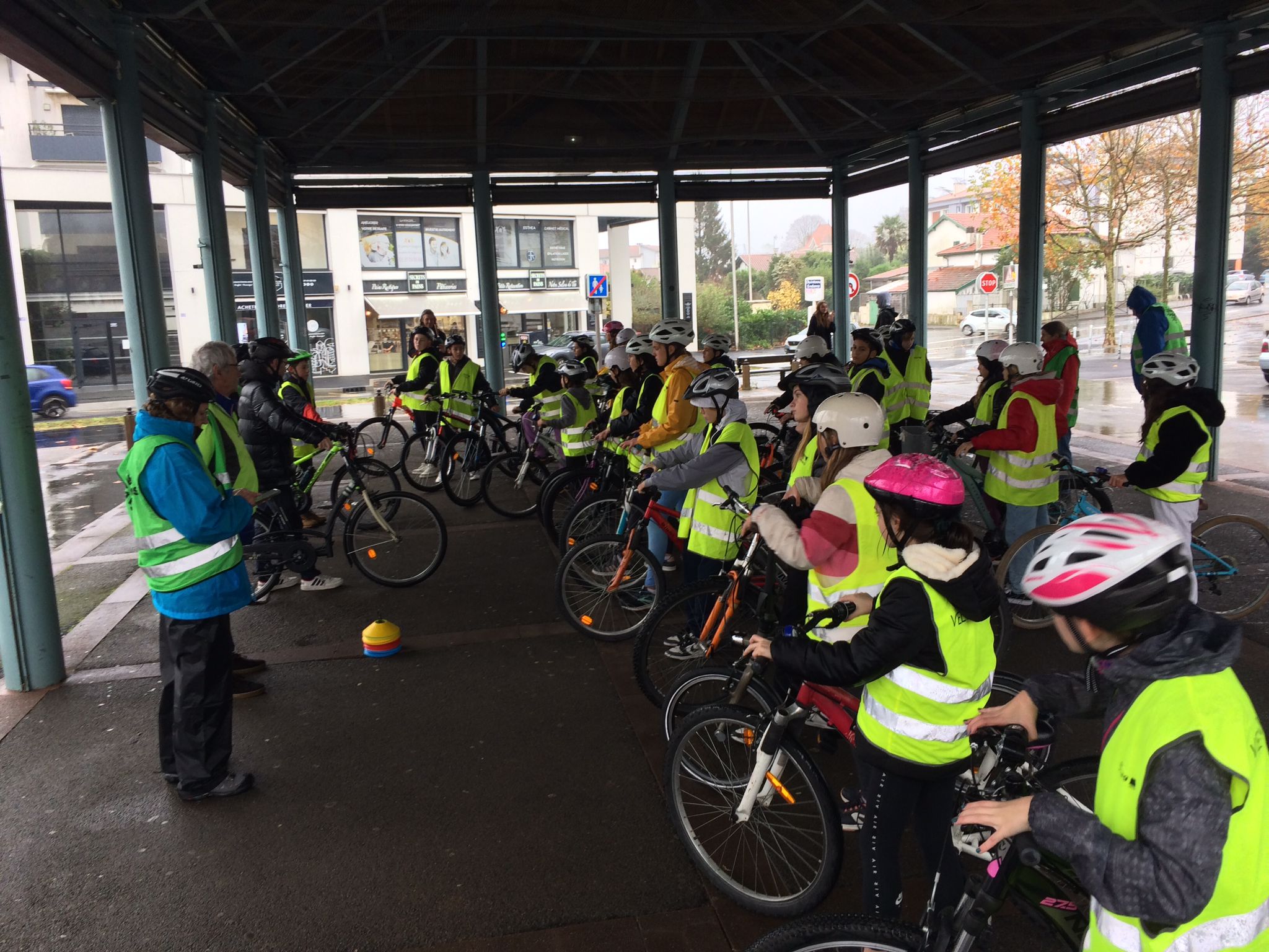 Encadrement de cours de vélo