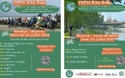 Convoi vélo : COP31 Bike Ride
